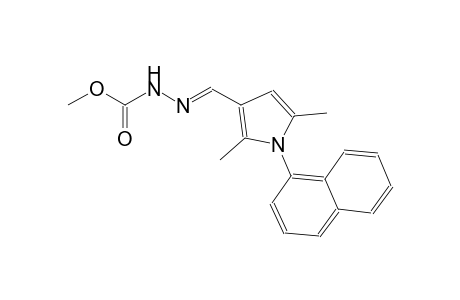 methyl (2E)-2-{[2,5-dimethyl-1-(1-naphthyl)-1H-pyrrol-3-yl]methylene}hydrazinecarboxylate