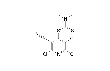 2,5,6-TRICHLORO-3-CYANO-4-PYRIDYL-N,N-DIMETHYLDITHIOCARBAMATE