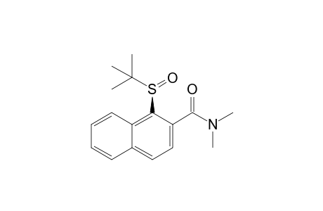 1-[(R)-tert-butylsulfinyl]-N,N-dimethyl-2-naphthalenecarboxamide