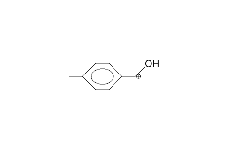 P-Tolyl-hydroxy-carbenium cation