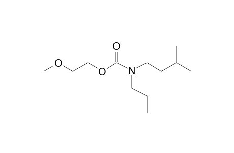 Carbonic acid, monoamide, N-propyl-N-(3-methylbutyl)-, 2-methoxyethyl ester