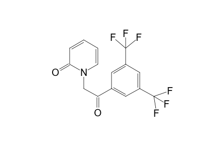 1-(2-[3,5-Bis(trifluoromethyl)phenyl]-2-oxoethyl)-2(1H)-pyridinone