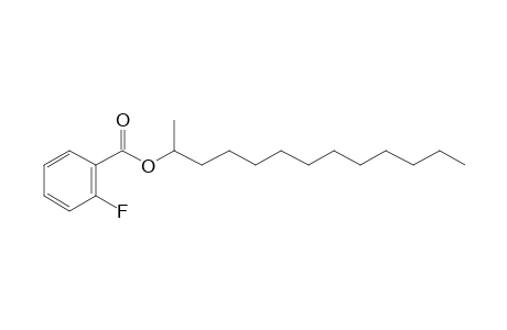 2-Fluorobenzoic acid, 2-tridecyl ester