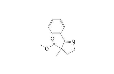 Methyl 3-methyl-2-phenyl-1-pyrroline-3-carboxylate