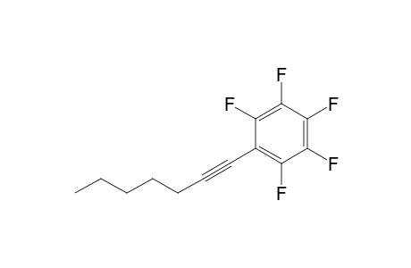 1,2,3,4,5-pentafluoro-6-hept-1-ynyl-benzene