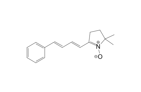 2,2-Dimethyl-5-(4-phenylbuta-1,3-dienyl)-3,4-dihydro-2H-pyrrol1-oxide