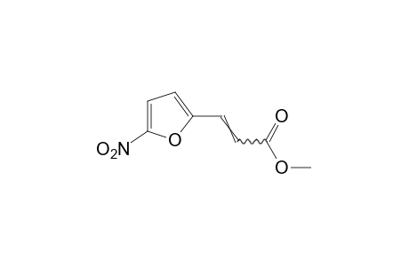 5-nitro-2-furanacrylic acid, methyl ester