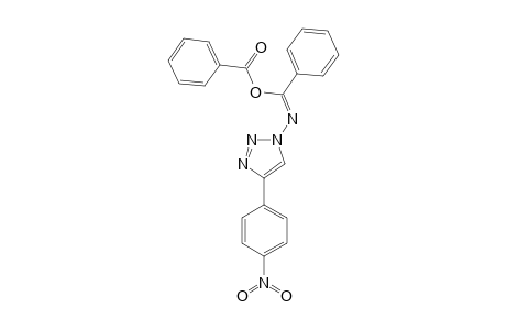 1-(ALPHA-BENZOYLOXY-PHENYLIDENE-AMINO)-4-PARA-NITRO-PHENYL-1,2,3-TRIAZOLE
