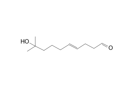 9-Hydroxy-9-methyldec-4-enal