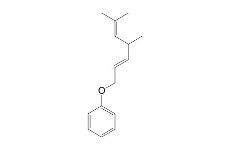 (E)-(4,6-Dimethylhepta-2,5-dienyloxy)benzene