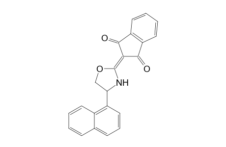 4,5-Dihydro-4-(1-naphthyl)-2-(1,3-dioxoindan-2-ylidene)-1,3-oxazole