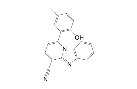 1-(2-Hydroxy-5-methylphenyl)pyrido[1,2-a]benzimidazole-4-carbonitrile