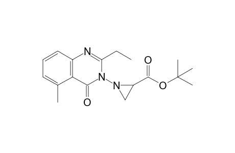 1-(2-Ethyl-4-keto-5-methyl-quinazolin-3-yl)ethylenimine-2-carboxylic acid tert-butyl ester