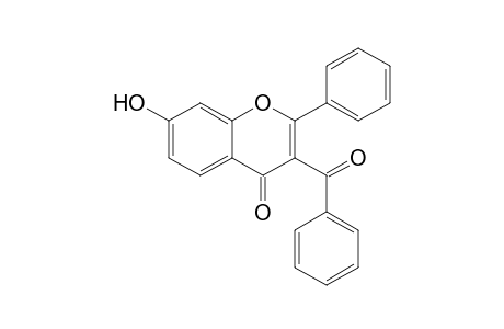 3-Benzoyl-7-hydroxy-2-phenyl-1-benzopyran-4-one