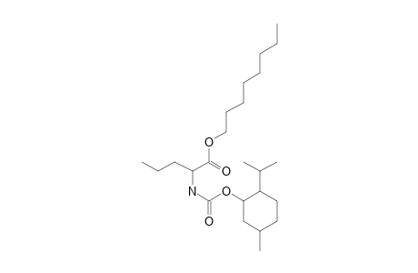 L-Norvaline, N-((1R)-(-)-menthyloxycarbonyl)-, octyl ester