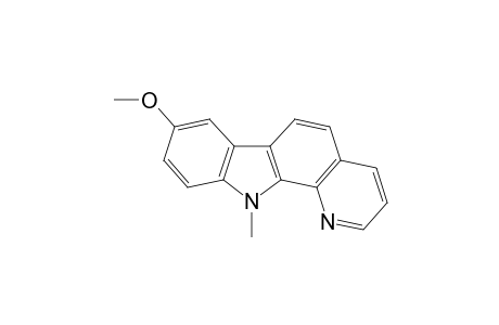 8-Methoxy-11-methyl-pyrido[2,3-a]carbazole