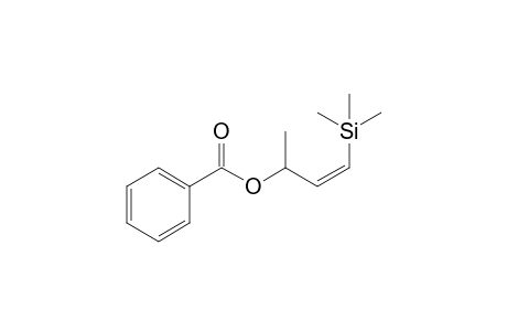 (Z)-4-Trimethylsilylbut-3-en-2-yl benzoate