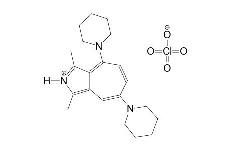 1,3-dimethyl-4,7-di(1-piperidinyl)cyclohepta[c]pyrrolium perchlorate