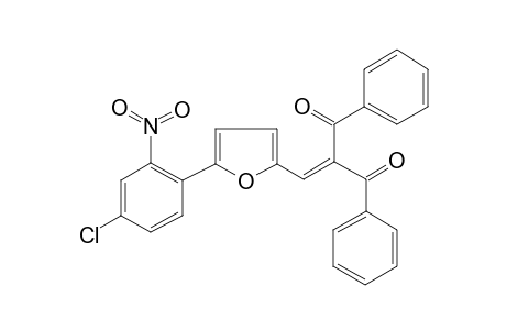 2-[[5-(4-chloranyl-2-nitro-phenyl)furan-2-yl]methylidene]-1,3-diphenyl-propane-1,3-dione