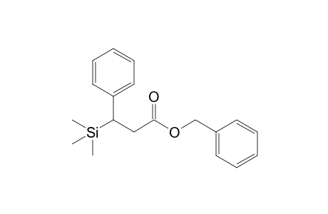 Benzyl 3-phenyl-3-trimethylsilylpropanoate