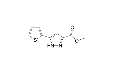 1H-Pyrazole-3-carboxylic acid, 5-(2-thienyl)-, methyl ester