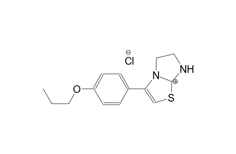 3-(4-propoxyphenyl)-5,6-dihydroimidazo[2,1-b]thiazol-7-ium chloride