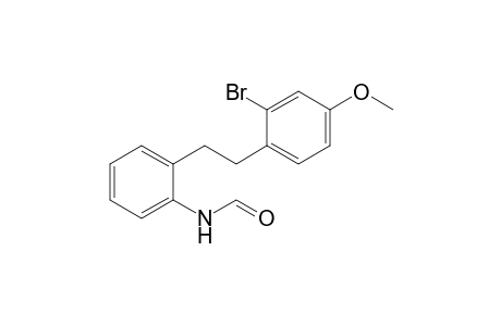 N-{2-[2'-(2"-Bromo-4"-methoxyphenyl)ethyl]phenyl}formamide
