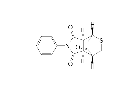(1R*,4R*,5R*,6S*)-N-Phenyl-2-thiabicyclo[2.2.2]octan-8-one-5,6-dicarboxylic Acid Imide