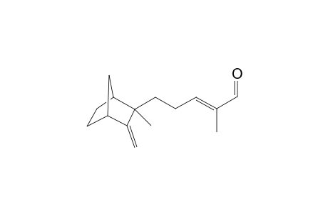(2E)-2-Methyl-5-(2-methyl-3-methylidenebicyclo[2.2.1]hept-2-yl)pent-2-enal