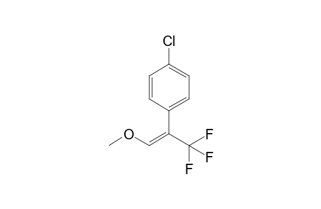 1-Chloranyl-4-[(E)-3,3,3-tris(fluoranyl)-1-methoxy-prop-1-en-2-yl]benzene
