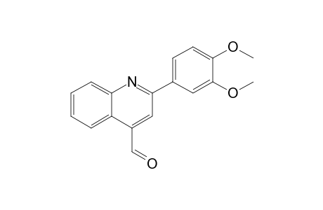 2-(3,4-Dimethoxyphenyl)quinoline-4-carbaldehyde