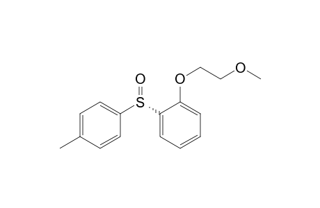 Benzene, 1-(2-methoxyethoxy)-2-[(4-methylphenyl)sulfinyl]-, (S)-