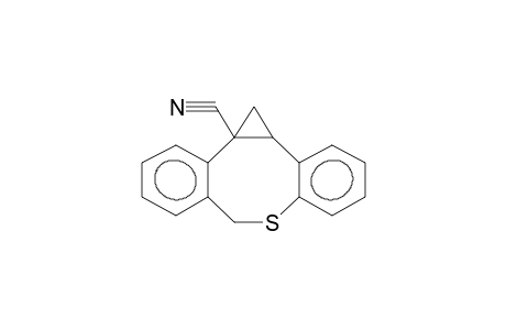 1A,11B-DIHYDRO-1H,7H-DIBENZO[B,F]CYCLOPROPA[D]THIOCIN-11B-CARBONITRILE