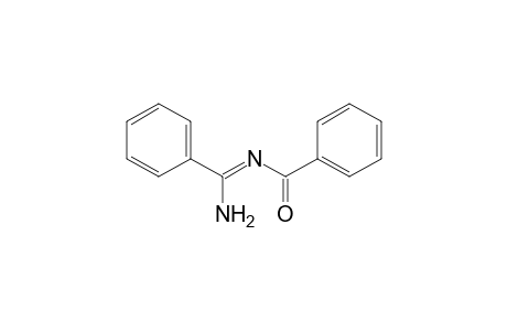 N-[amino(phenyl)methylene]benzamide