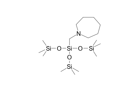 TRIS(TRIMETHYLSILYLOXY)(PERHYDROAZEPINOMETHYL)SILANE