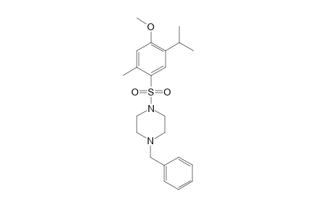 1-Benzyl-4-[(5-isopropyl-4-methoxy-2-methylphenyl)sulfonyl]piperazine