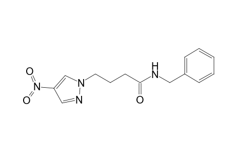 1H-Pyrazole-1-butanamide, 4-nitro-N-(phenylmethyl)-
