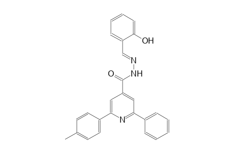 N'-[(E)-(2-hydroxyphenyl)methylidene]-2-(4-methylphenyl)-6-phenylisonicotinohydrazide