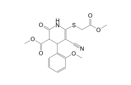 3-pyridinecarboxylic acid, 5-cyano-1,2,3,4-tetrahydro-6-[(2-methoxy-2-oxoethyl)thio]-4-(2-methoxyphenyl)-2-oxo-, methyl ester