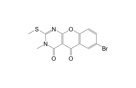 7-bromo-3-methyl-2-(methylsulfanyl)-4H-chromeno[2,3-d]pyrimidine-4,5(3H)-dione