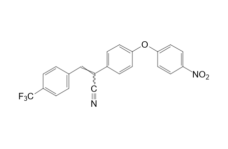 2-[p-(p-NITROPHENOXY)PHENYL]-3-(alpha,alpha,alpha-TRIFLUORO-p-TOLYL)ACRYLONITRILE