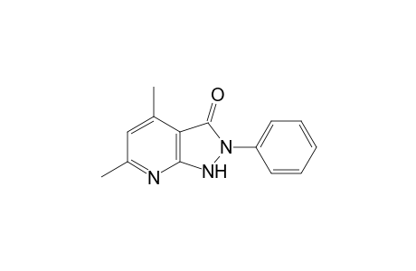 4,6-dimethyl-2-phenyl-1H-pyrazolo[3,4-b]pyridin-3(2H)-one