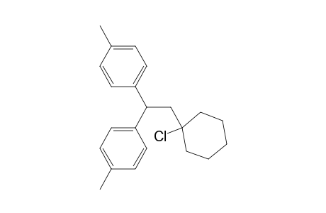 1-[2,2-bis(4-methylphenyl)ethyl]-1-chloro-cyclohexane