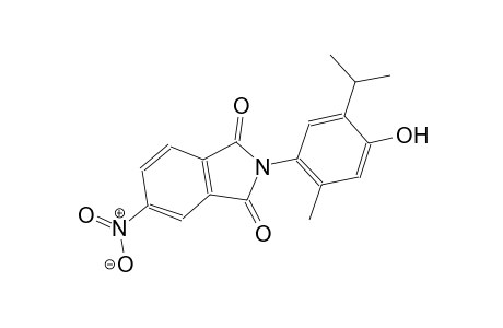 2-(4-hydroxy-5-isopropyl-2-methylphenyl)-5-nitro-1H-isoindole-1,3(2H)-dione