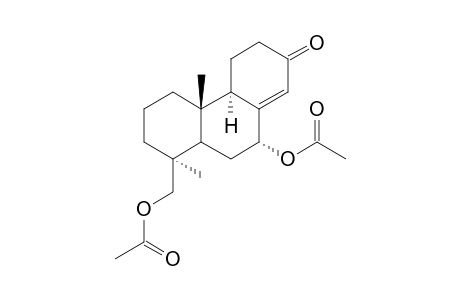 7.alpha.,15-Diacetoxy-podocarp-8(14)-en-13-one