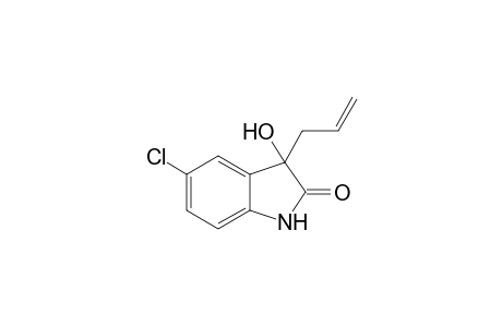 allyl-3-hydroxy-5-chlorooxyindole