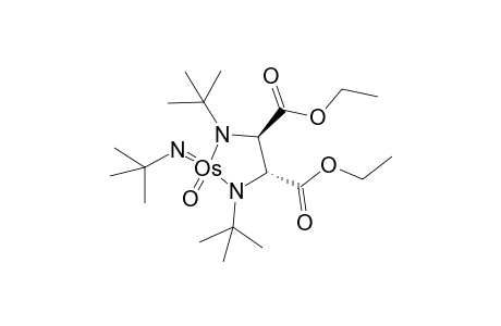 trans-1,3-Bis(tert-butyl)-2-oxo-2-tert-butylimido-4,5-bis(ethoxycarbonyl)-2-osama(VI)imidazolidine