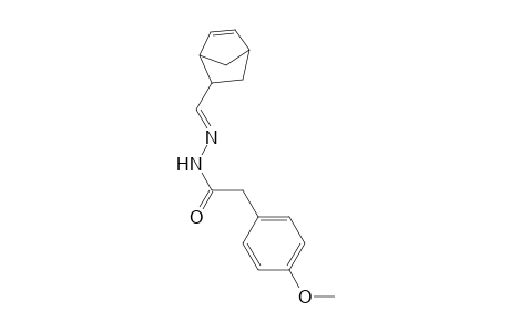 Acethydrazide, N2-(bicyclo[2.2.1]hept-2-en-5-ylmethylene)-2-(4-methoxyphenyl)-
