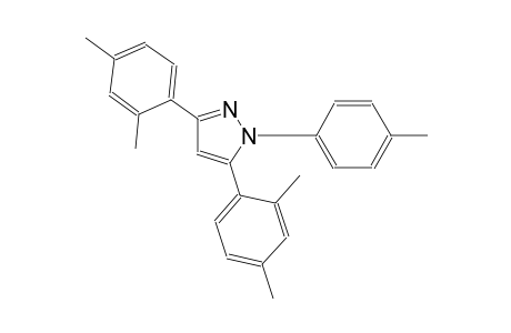 3,5-bis(2,4-dimethylphenyl)-1-(4-methylphenyl)-1H-pyrazole