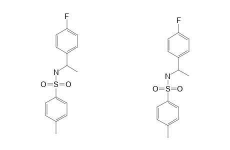 1-(4-FLUOROPHENYL)-N-TOSYLETHANAMINE;N-[1-(4-FLUOROPHENYL)-ETHYL]-4-METHYLBENZENESULFONAMIDE